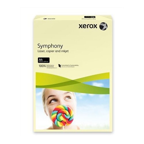 Carton copiator Xerox Symphony crem, A4, 160g/mp, 250 coli/top
