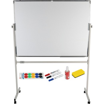 Tabla magnetica rotativa A+, 90 x 120 cm si accesorii, markere, burete, spray, magneti Tabla magnetica rotativa A+, 90 x 120 cm si accesorii, markere, burete, spray, magneti