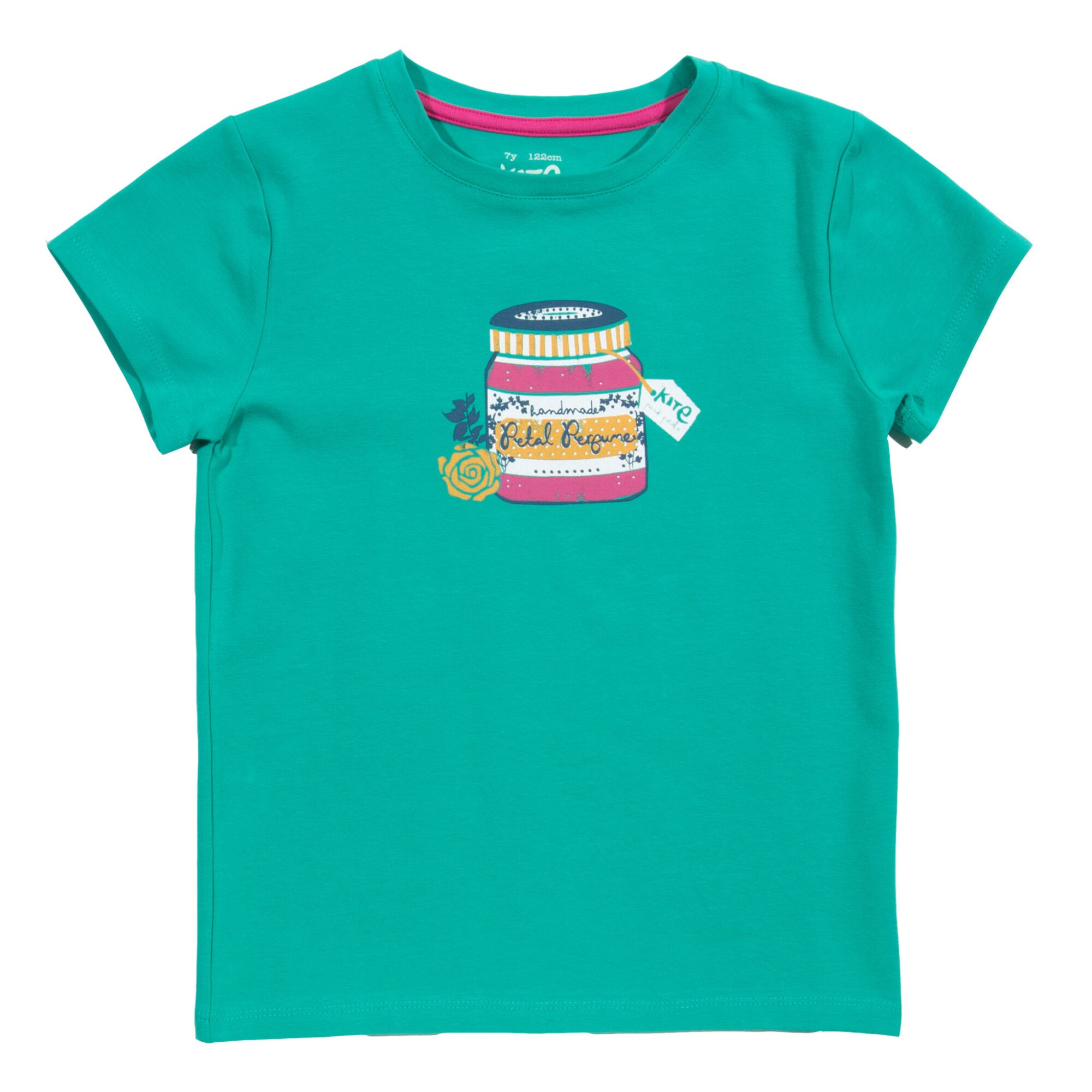 Tricou Petal perfume bumbac organic, Verde