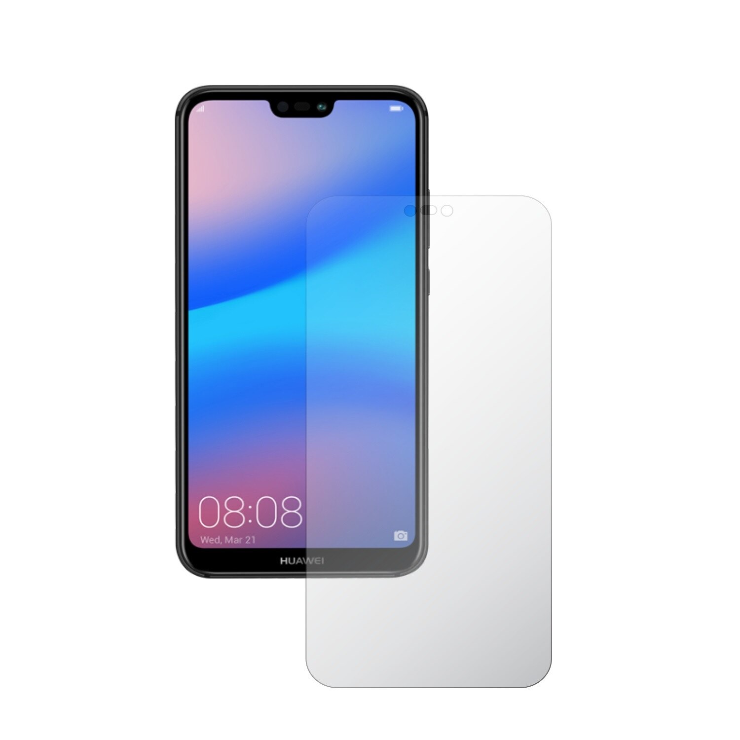 Folie Protectie Ecran, Acoperire Totala, Adeziva si Foarte Flexibila, Invisible Skinz Ultra-Clear AutoRegeneranta pentru Huawei P20 Lite