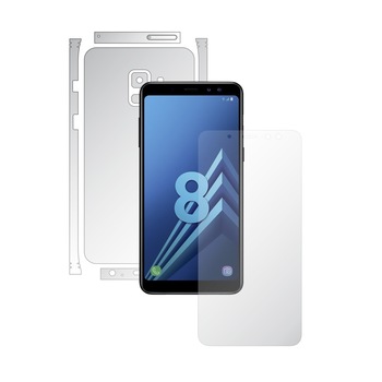 1 + 1 GRATUIT - Samsung Galaxy A8 (2018) - Invisible Skinz HD - Folie Protectie Siliconica Ultra-Clear pentru Ecran,Carcasa Spate si Laterale, Husa Transparenta Full Body Cover Edge to Edge de tip Skin Adeziv 1 + 1 GRATUIT - Samsung Galaxy A8 (2018) - Invisible Skinz HD - Folie Protectie Siliconica Ultra-Clear pentru Ecran,Carcasa Spate si Laterale, Husa Transparenta Full Body Cover Edge to Edge de tip Skin Adeziv