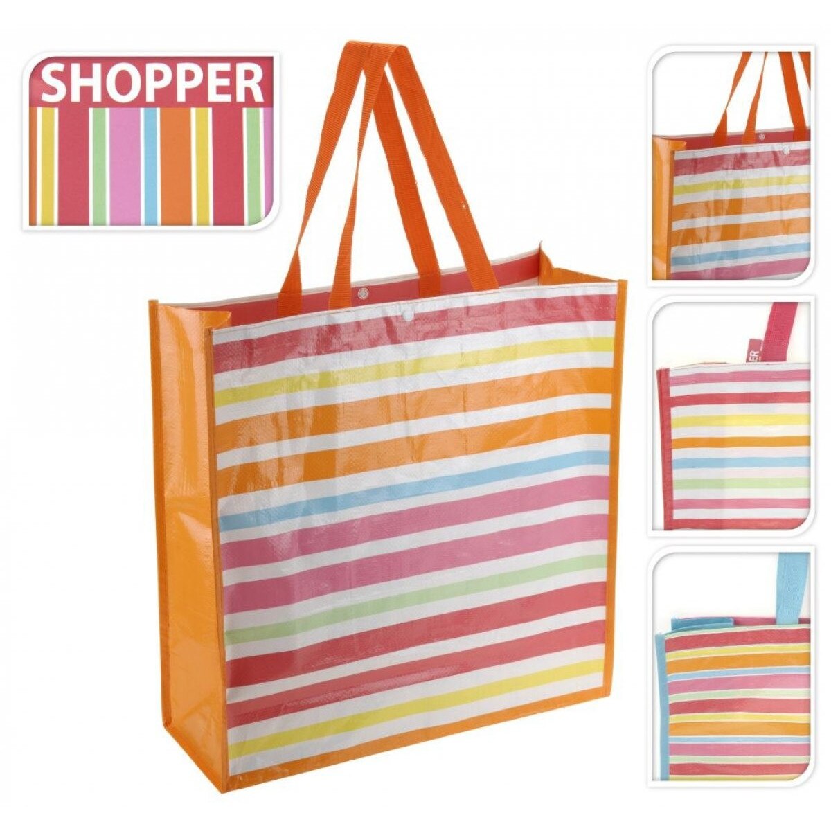 Geanta de plaja si cumparaturi ARTYKUŁY AGD H, Multicolor