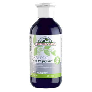 Sampon henna Corpore Sano par alb si grizonat, 300 ml Sampon henna Corpore Sano par alb si grizonat, 300 ml