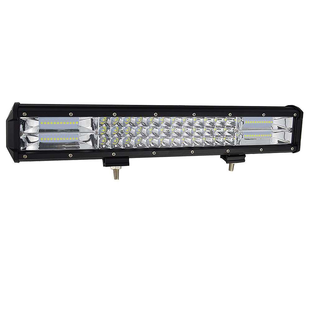 Led бар 252w + комплект крушки, 7D светлина, 12-24w SPOT захранване ...