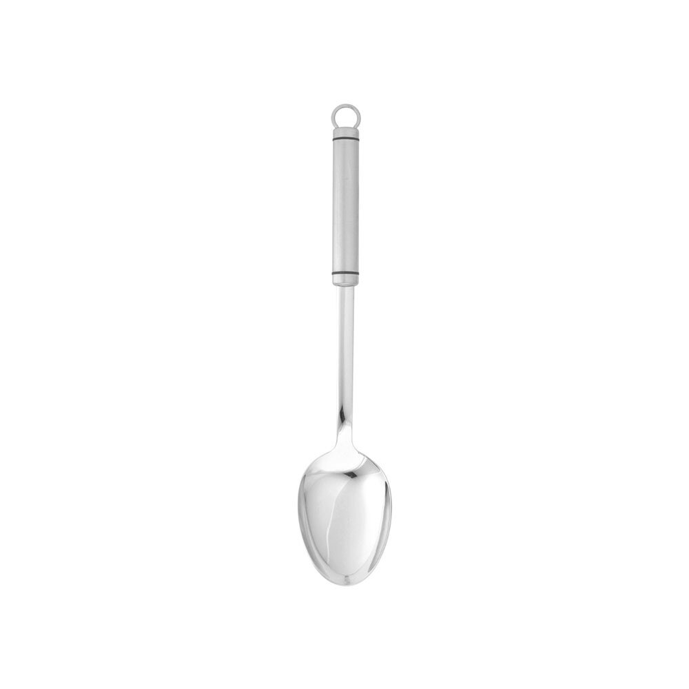 Lingura din inox pentru gatit sau servit, 28 cm, argintiu