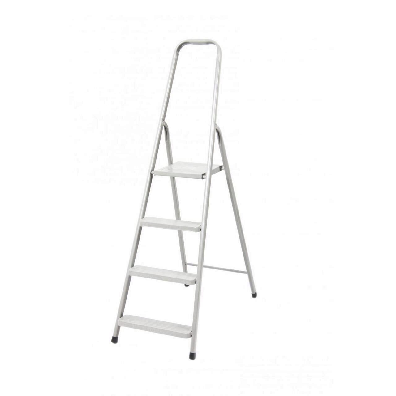 Scara aluminiu pliabila, 4 trepte, platforma, 125kg, Strend Pro D4