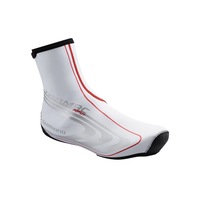 Huse pantofi Bicicleta Shimano Tarmac NPU+ alb