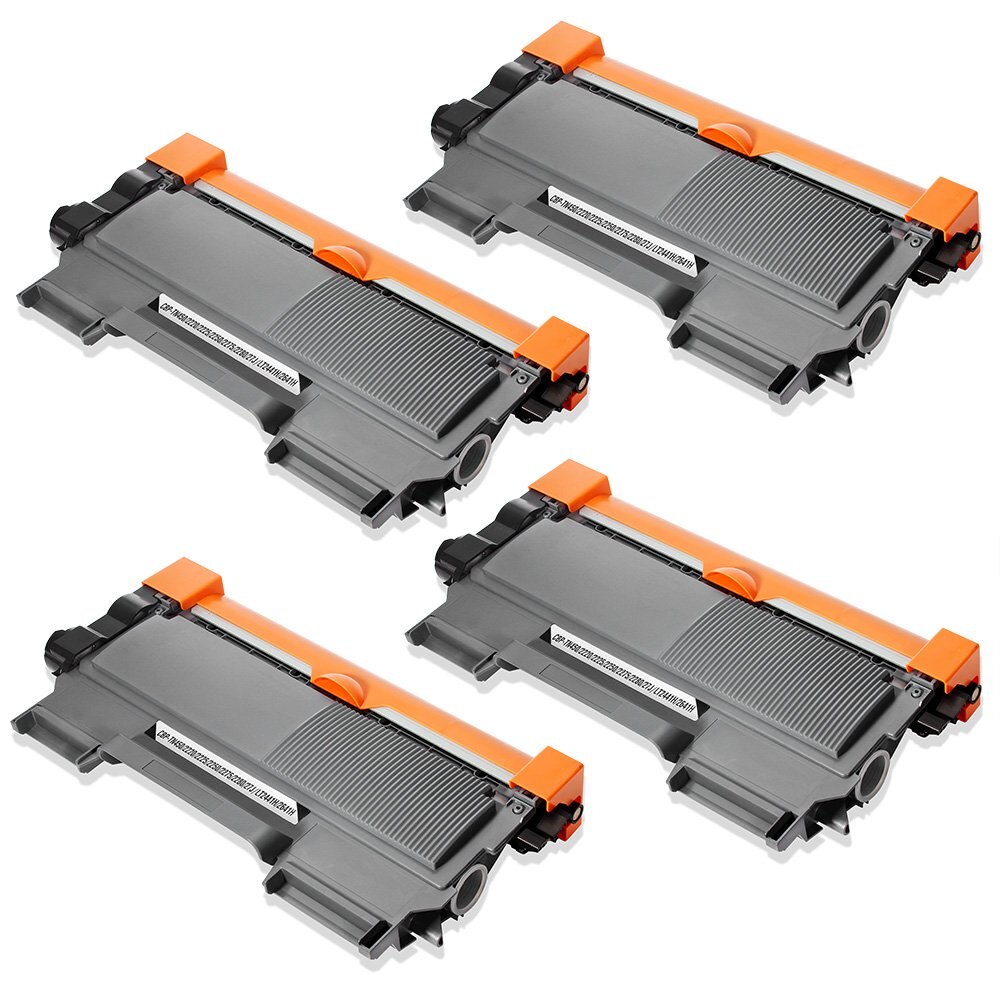 Set 4 Cartuse Toner Compatibile pentru Brother DCP-7010 L [Black ] 4 x 2.500 Pag. |TN-2000 / TN2000|