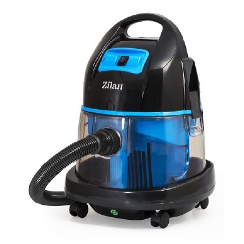 Aspirator ZILAN ZLN-8945 Albastru cu filtrare prin apa si uscata,2000W