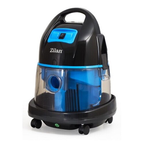Aspirator ZILAN ZLN-8945 Albastru cu filtrare prin apa si uscata,2000W