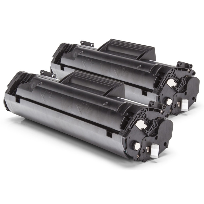 Set 2 Cartuse Toner Compatibile pentru #NV [Black ] 2 x 3.000 Pag. |Q2612X / Q2612AD / Q2612XD / 12X / 12AD / 12XD|