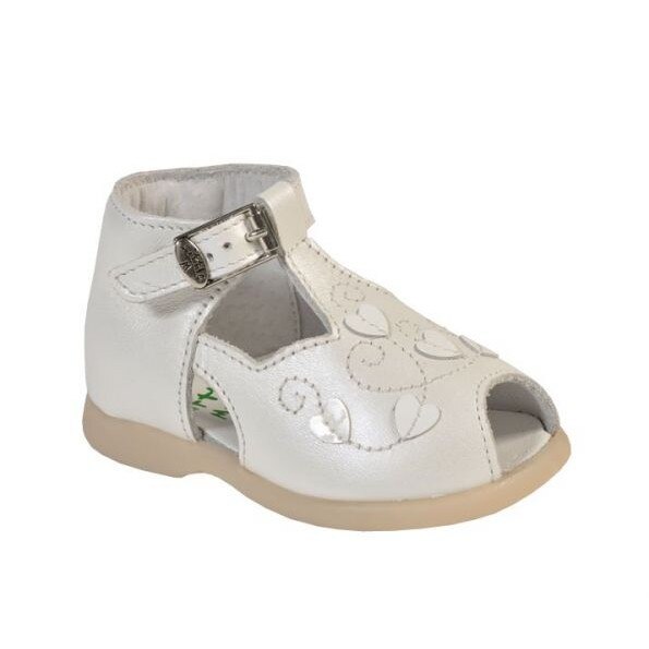 Sandale HOLY PERLADO BLANC, Little Mary, Alb, 20