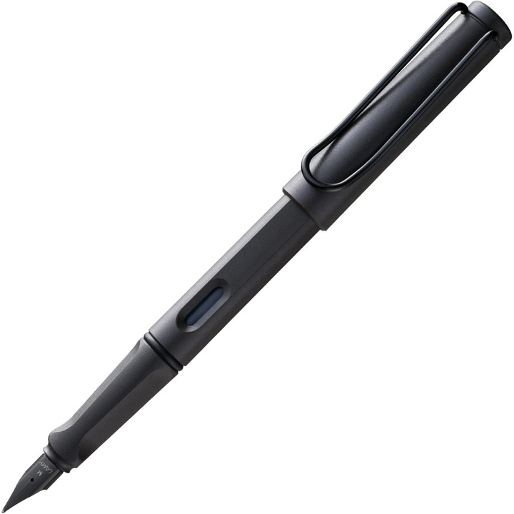 Stilou Lamy Safari 17 charcoal penita Medie