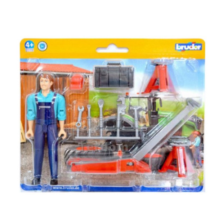 Bruder bworld figura szervizberendezéssel (62100)