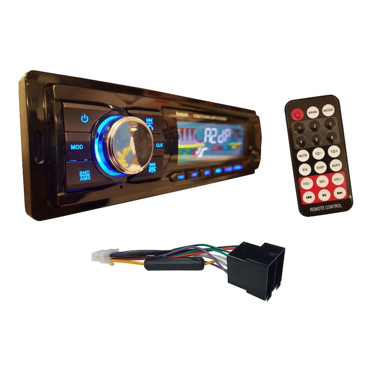 Radio MP3 Player Auto / USB / SD Card / AUX / 4 x 50 W / Bluetooth / RCA