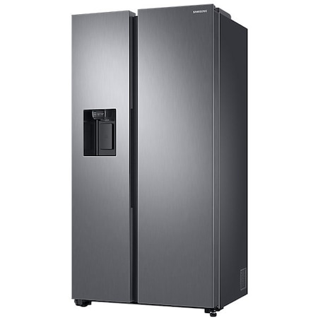 Side by side Samsung RS68N8321S9/EF 617 l, Clasa A++, Full No Frost, Twin Cooling, Compresor Digital Invertor, Display, Dispenser, H 178 cm, Inox