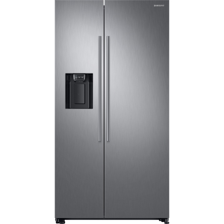 Хладилник Side by side Samsung RS67N8210S9/EF, 609 л, Клас F, Full NoFrost, Twin Cooling, Компресор Digital Invertor, Дисплей, Диспенсър, H 178 см, Inox