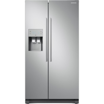 Side by side Samsung RS50N3513SA/EO, 501 l, Clasa F, Full NoFrost, Compresor Digital Invertor, Display, Dispenser, H 178 cm,Metal Graphite Side by side Samsung RS50N3513SA/EO, 501 l, Clasa F, Full NoFrost, Compresor Digital Invertor, Display, Dispenser, H 178 cm,Metal Graphite