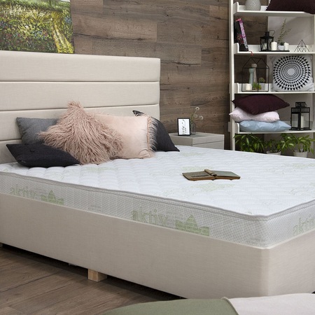 Saltea Active Plus Comfort Memory Cool Gel, Ted, husa antibacteriana, 140x200 cm