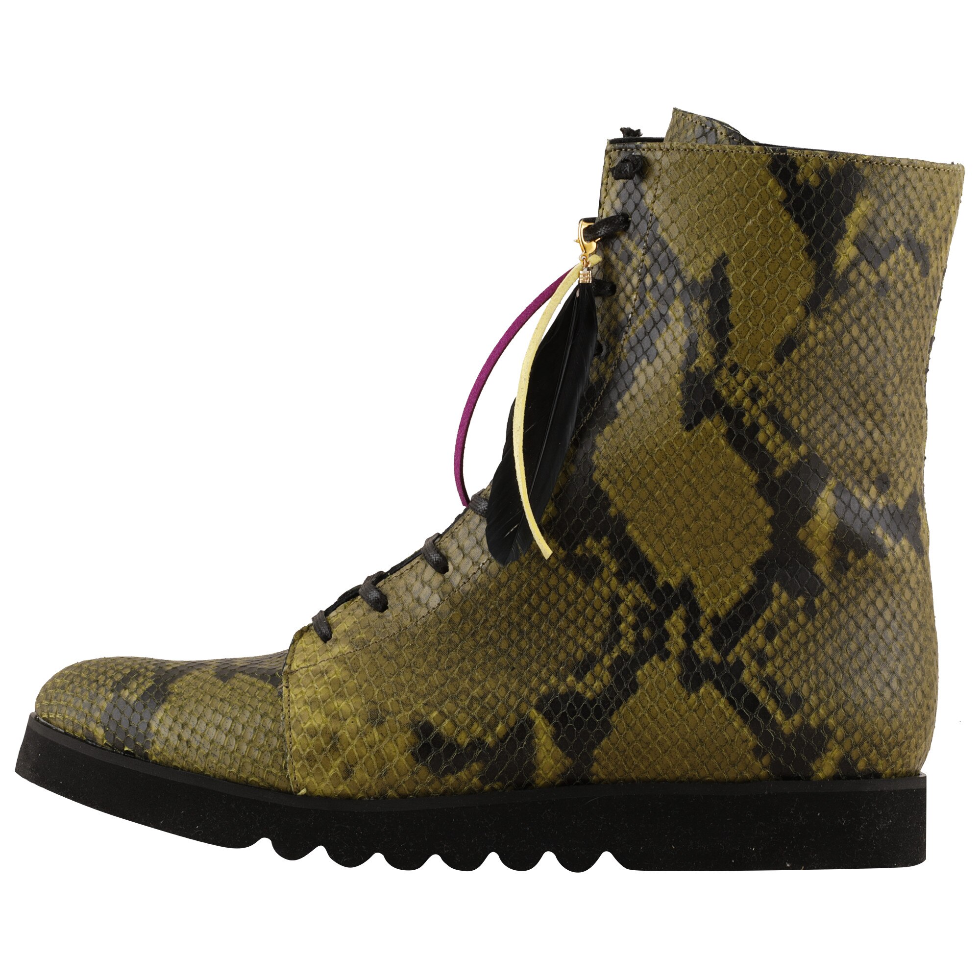 Ghete de dama Hotstepper Vertigo Kiwi Scent, Print