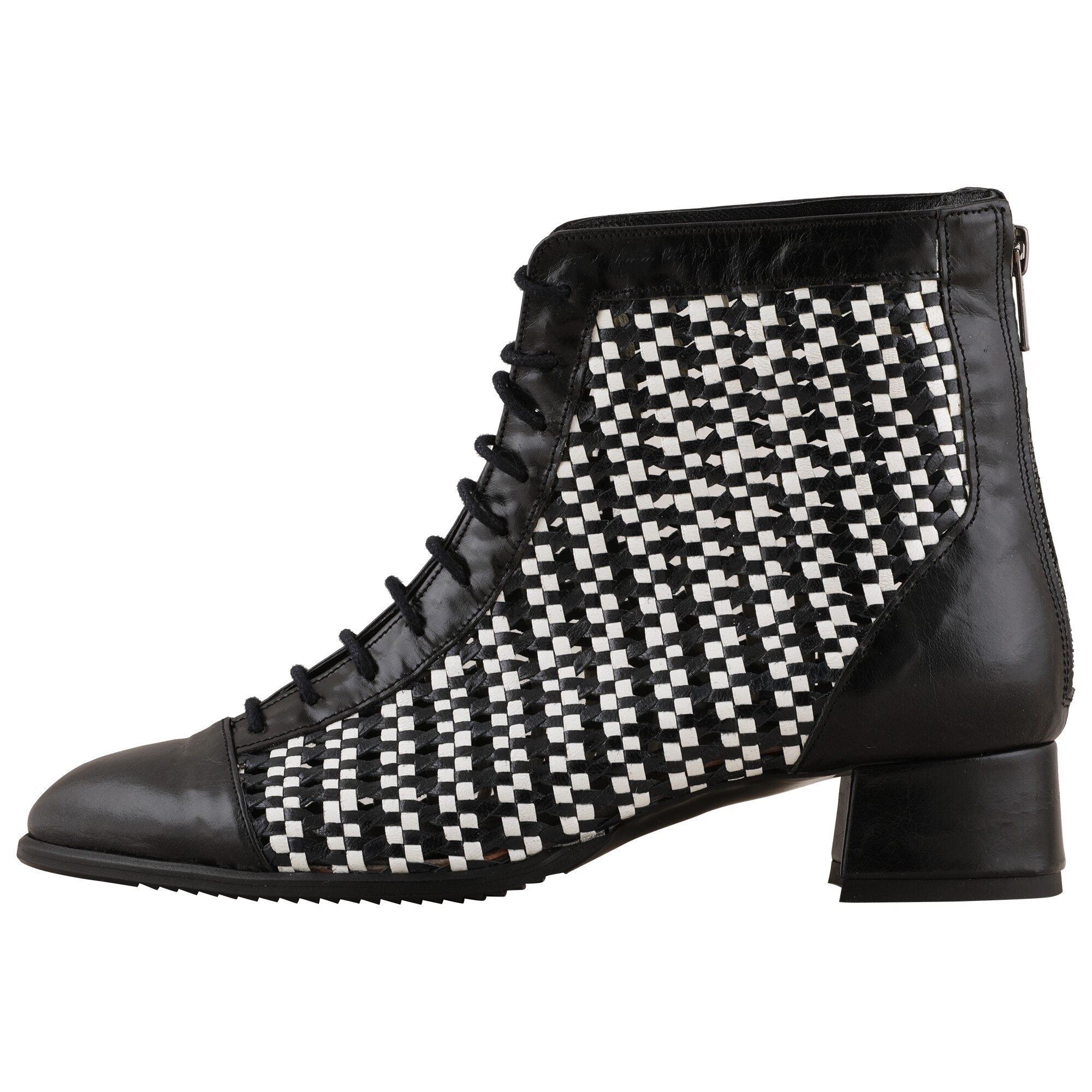 Ghete de dama Hotstepper Artisanal Black, Negru