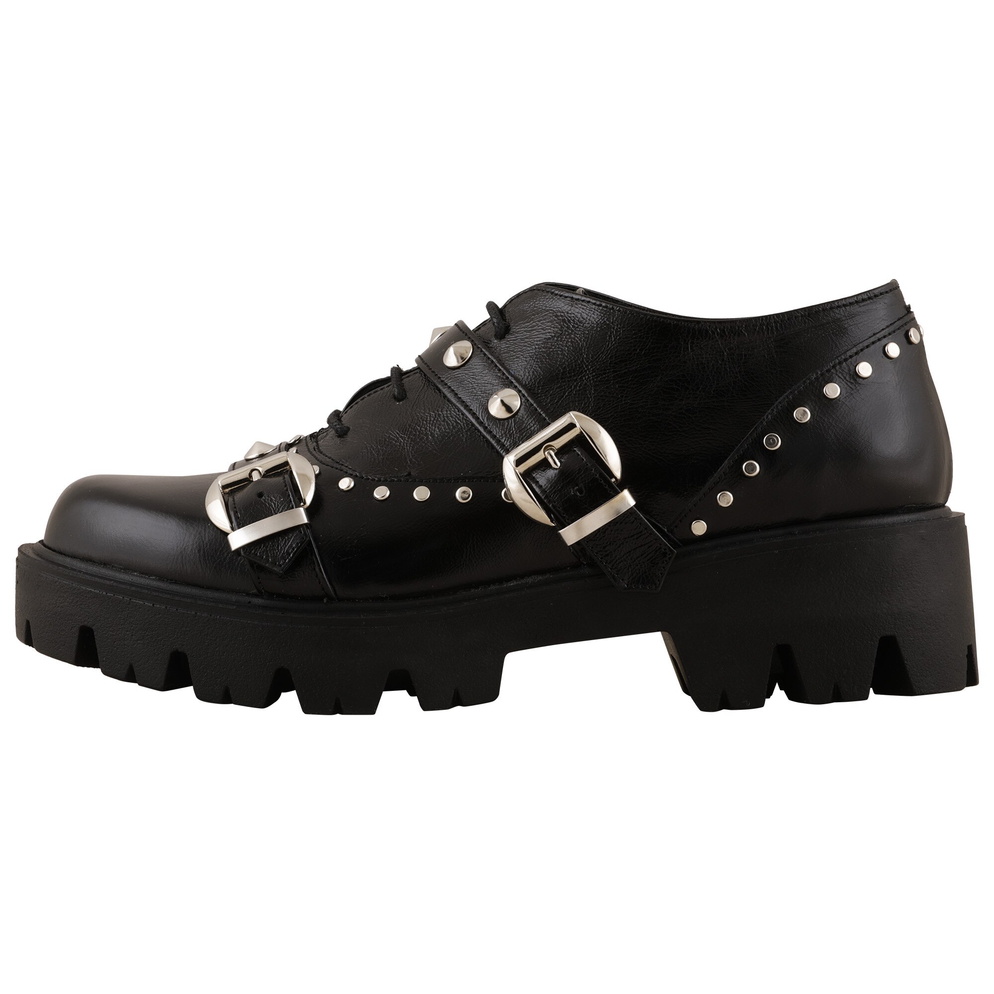 Mocasini Dama Hotstepper M13 Rockstar, Negru