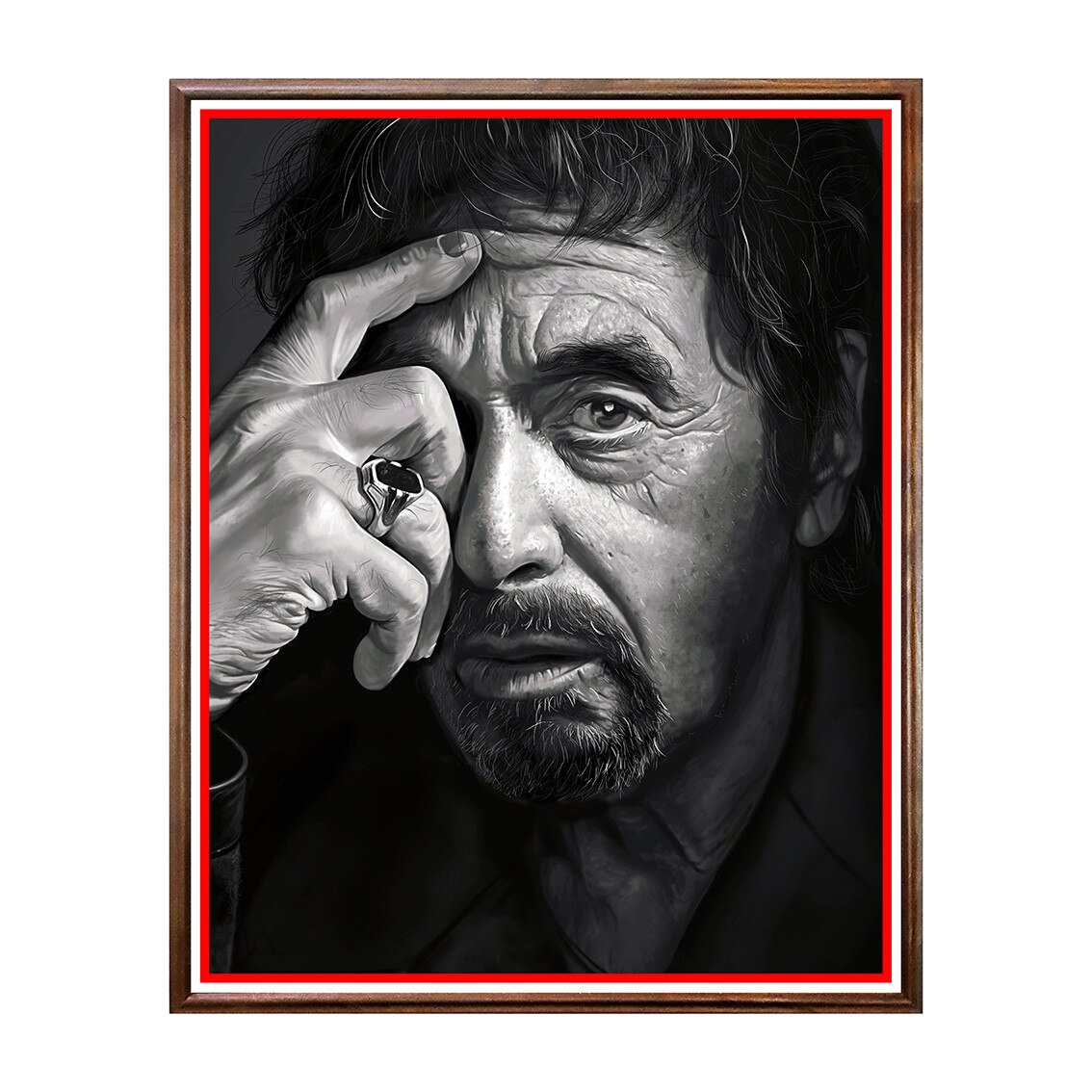 Tablou Poster, Celebritati, Al Pacino - CLB-007, 40 x 50 cm