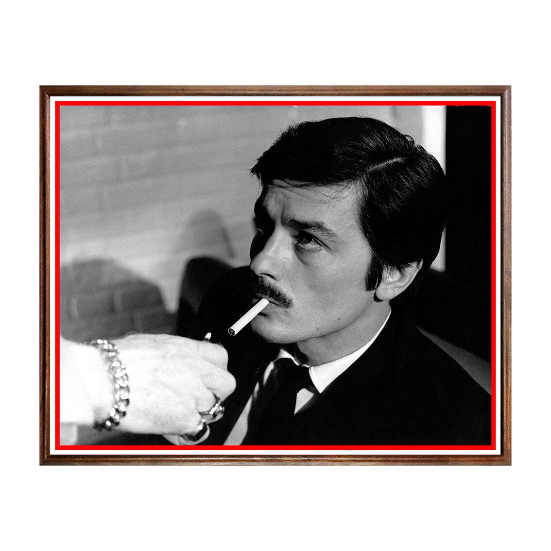 Tablou Poster, Celebritati, Alain Delon - CLB-017, 40 x 50 cm