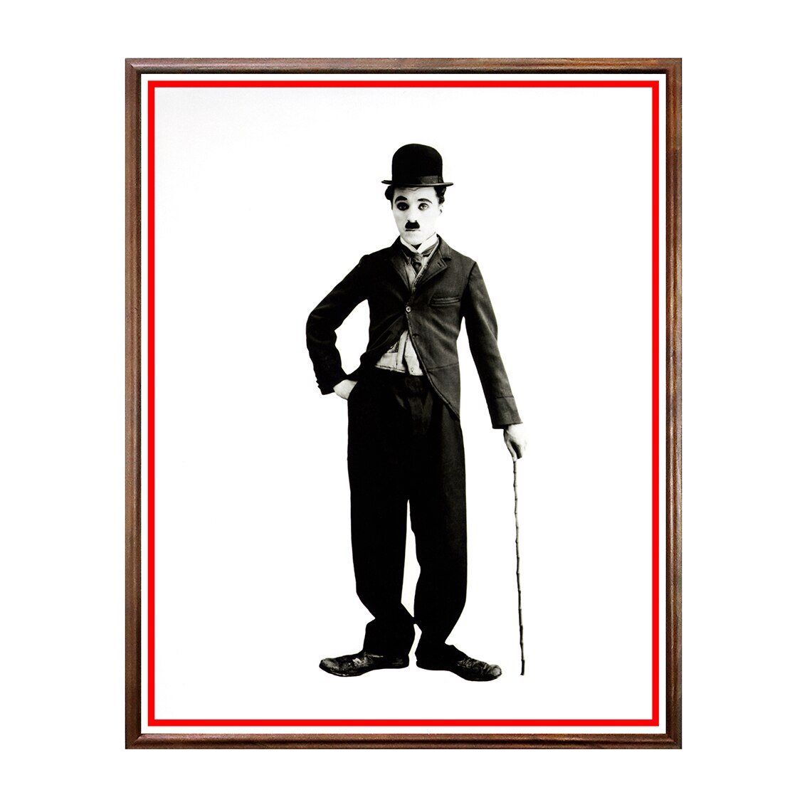 Tablou Poster, Celebritati, Charlie Chaplin - CLB-056, 40 x 50 cm