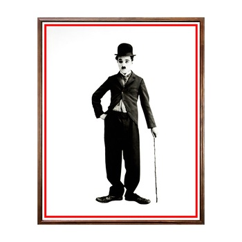 Tablou Poster, Celebritati, Charlie Chaplin - CLB-056, 40 x 50 cm Tablou Poster, Celebritati, Charlie Chaplin - CLB-056, 40 x 50 cm