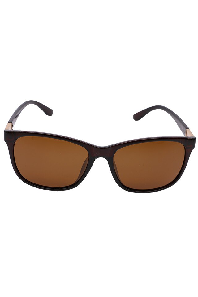 Ochelari de soare pentru barbati, Polarizati, Rectangulari, p103c2 Maro