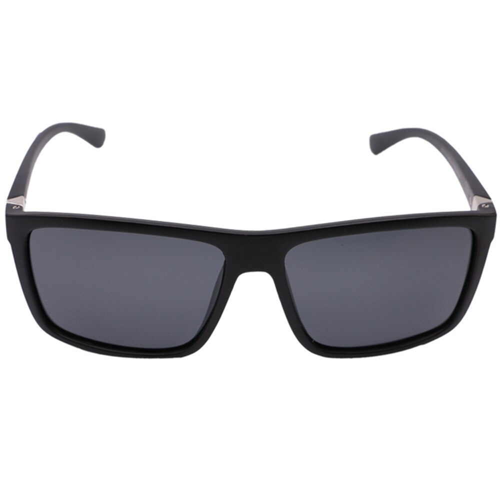 Ochelari de soare polarizati pentru barbati, Rectangulari, p547c1 Negru Mat