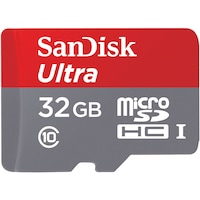 Card de memorie SanDisk Micro SD Ultra, 32GB, Class 10, 100MB/s, Full HD + Adaptor + Bratara Fitness Cadou