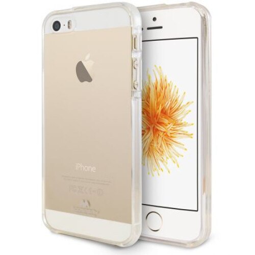 Husa protectie MERCURY GOOSPERY pentru Apple iPhone 5/5S/SE, Silicon, Capac Spate, Jelly Case, Transparenta