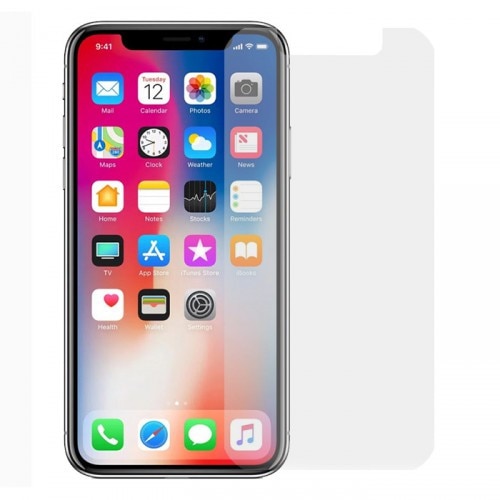 Folie protectie IMPORTGSM pentru Apple iPhone X, Tempered Glass, Transparenta