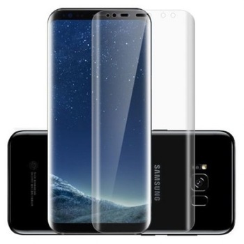 Folie protectie IMPORTGSM pentru Samsung Galaxy S8 Plus (G955), Plastic, Full Cover, 3D, Margini Curbate, Transparenta Folie protectie IMPORTGSM pentru Samsung Galaxy S8 Plus (G955), Plastic, Full Cover, 3D, Margini Curbate, Transparenta