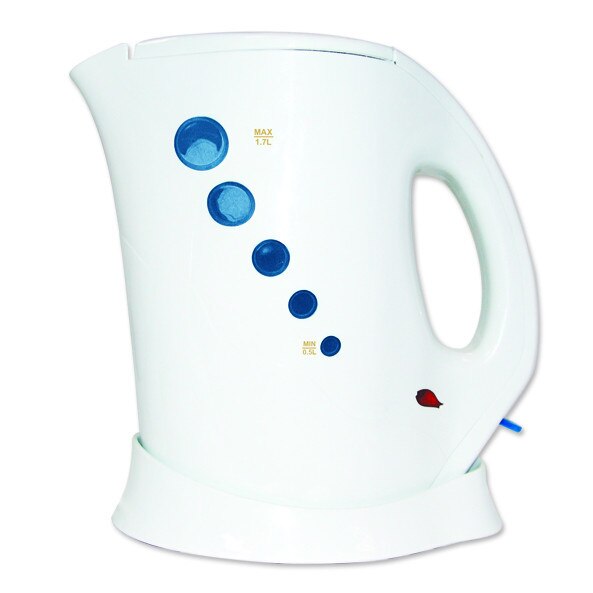 Fierbator electric , Alb, capacitate 1.7L, 1850-2200W + Set 6 furculite