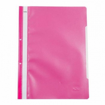 Dosar plastic cu sina si perforatii, roz, JETFILE Dosar plastic cu sina si perforatii, roz, JETFILE