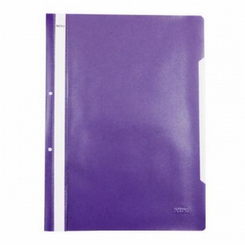 Dosar plastic cu sina si perforatii, lila, JETFILE Dosar plastic cu sina si perforatii, lila, JETFILE