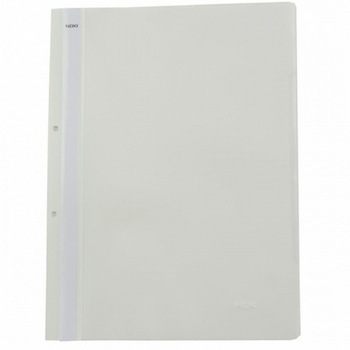 Dosar plastic cu sina si perforatii, gri, JETFILE Dosar plastic cu sina si perforatii, gri, JETFILE