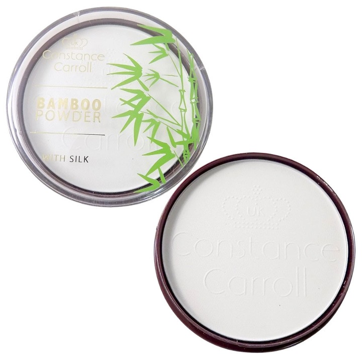 Átlátszó mattító púder Constance Carroll bambuszpor, 17 gr