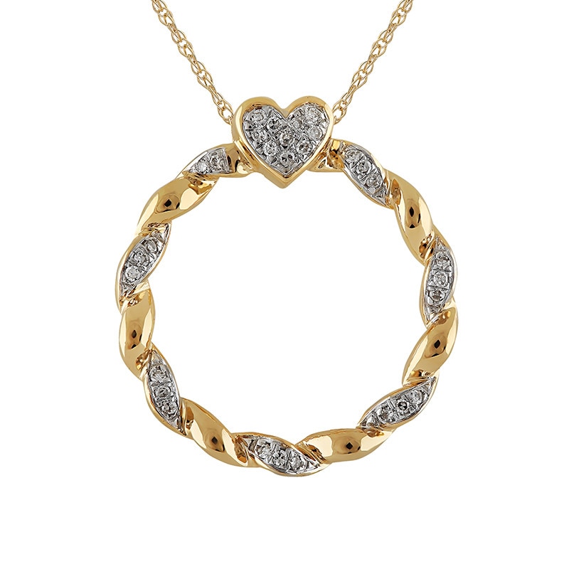 Pandantiv cu Lant Blanco's Aur 18k Diamante, 45 PF9413-Y