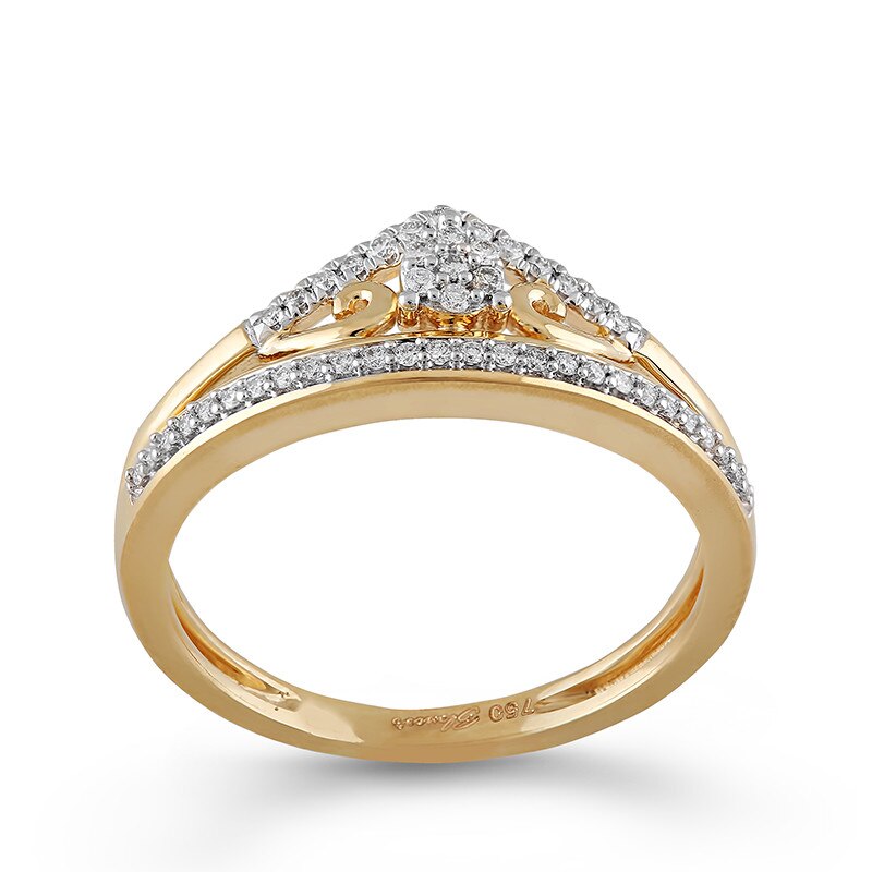 Inel Blanco's Aur 18k Diamante, 51 RF13694-Y