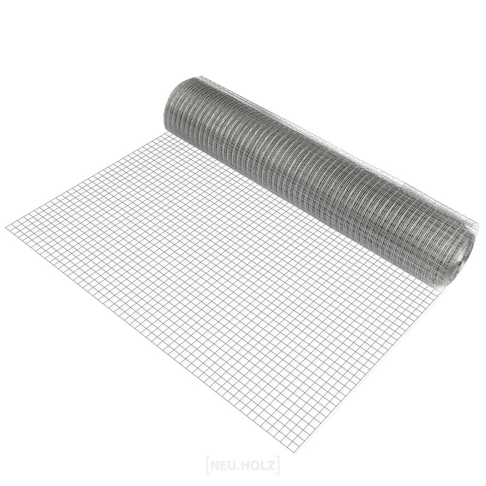 Gard plasa sarma, pro.tec, 1 rola, 100 x 25 cm, otel ,gri