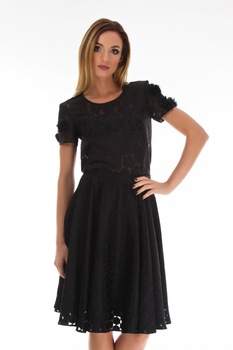 Fusta neagra cu buline Onibon Fusta neagra cu buline Onibon