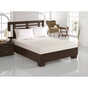 Set de pat format din ceraceaf de pat cu elastic 160x200 cm+2 fete perna 50x70 cm,alb Set de pat format din ceraceaf de pat cu elastic 160x200 cm+2 fete perna 50x70 cm,alb