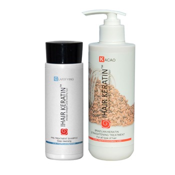 Set Tratament keratina Ihair Keratin Kacao 250 ml Set Tratament keratina Ihair Keratin Kacao 250 ml