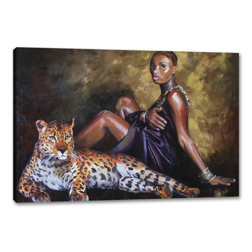 Tablou canvas Salbaticiune La Dublu, 50X70 cm