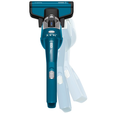 Aspirator vertical Bosch BBH21631, 2 in 1, 16.8V, NiMH, autonomie pana la 36 min, 2 trepte de viteza