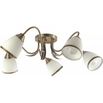 Lustra Andreea , Erste, Culoare Alama/Alb Lustra Andreea , Erste, Culoare Alama/Alb